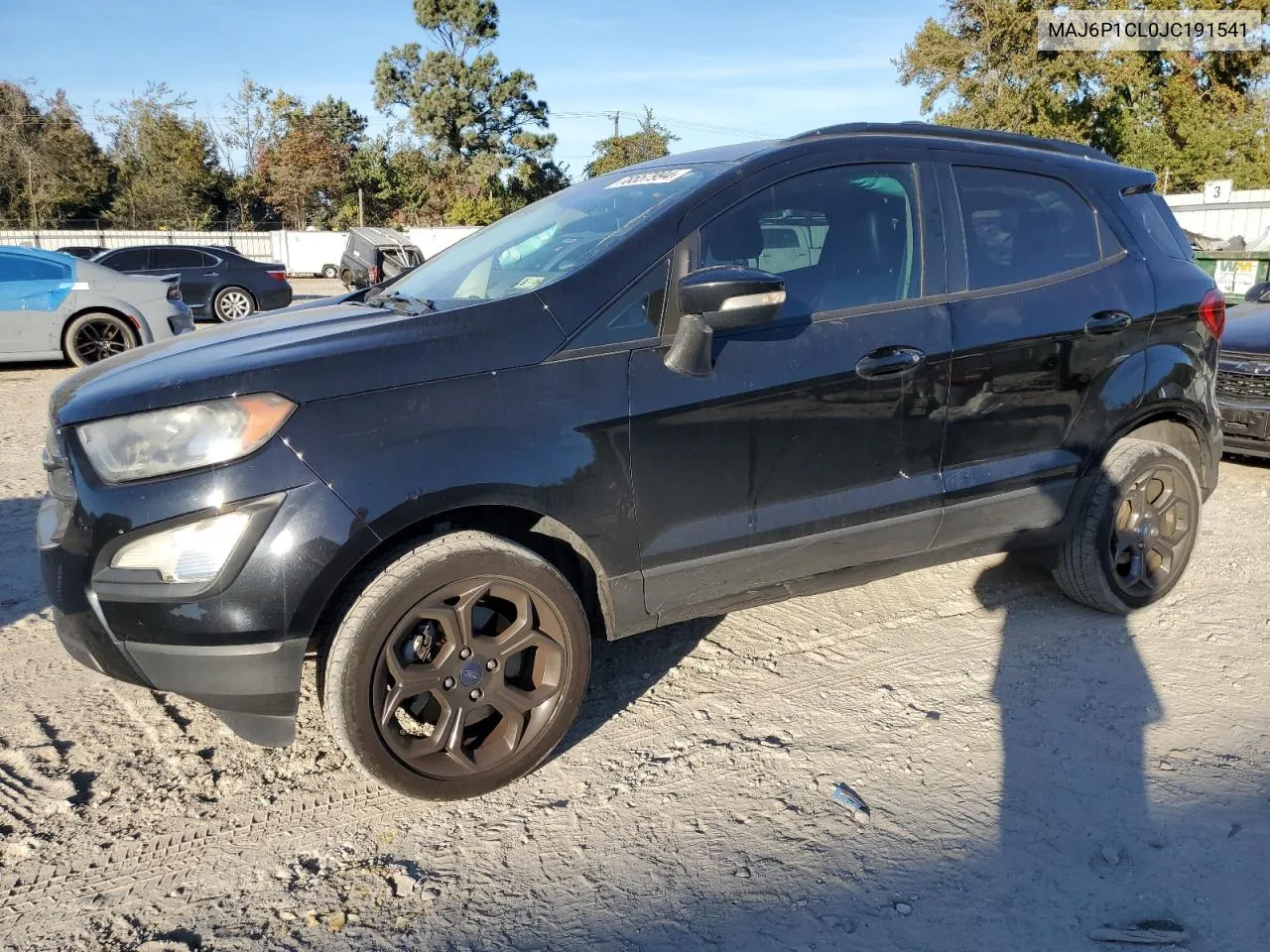 2018 Ford Ecosport Ses VIN: MAJ6P1CL0JC191541 Lot: 78557994