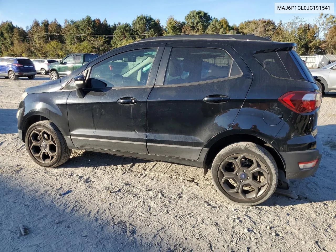 2018 Ford Ecosport Ses VIN: MAJ6P1CL0JC191541 Lot: 78557994