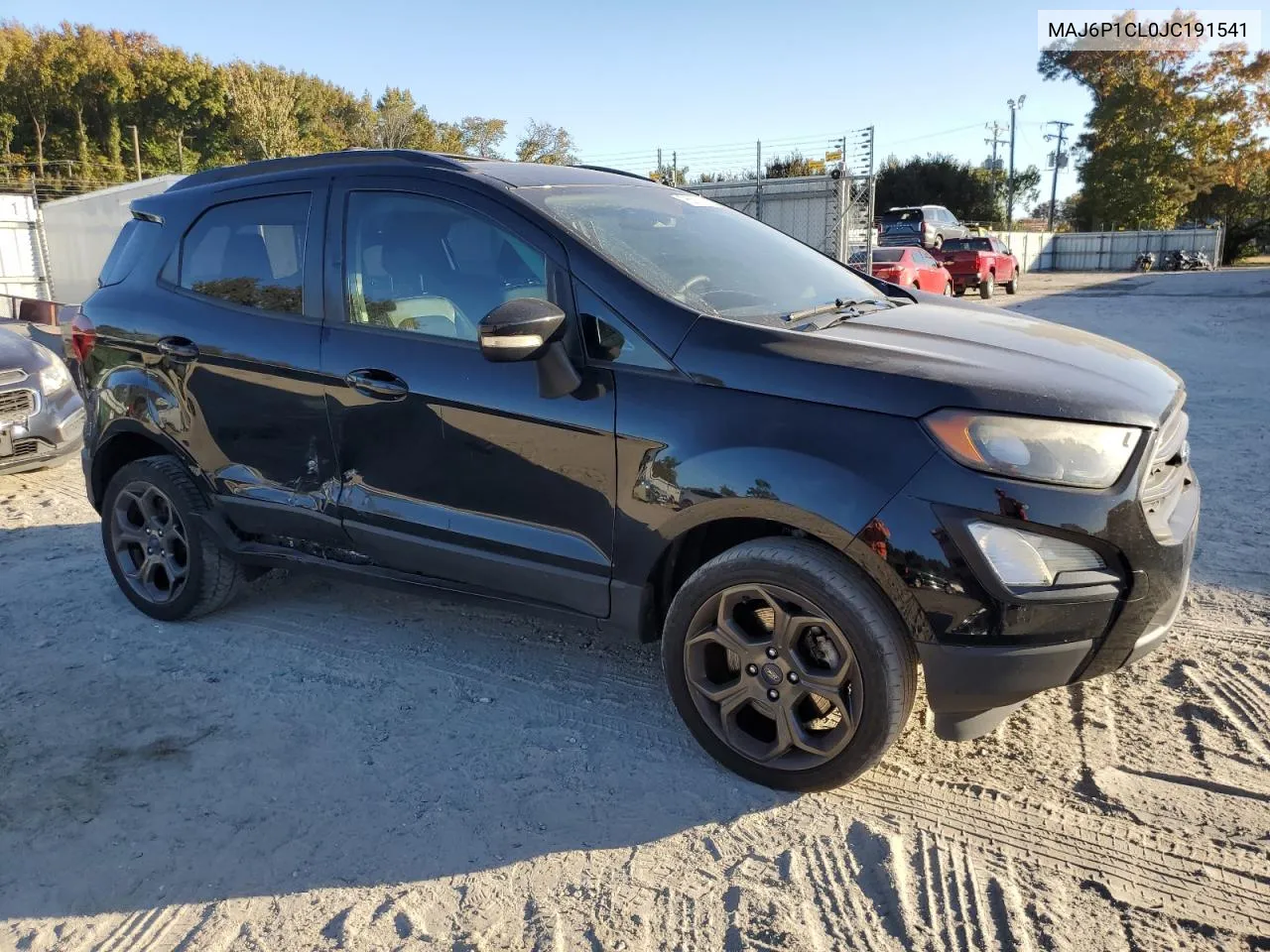 2018 Ford Ecosport Ses VIN: MAJ6P1CL0JC191541 Lot: 78557994