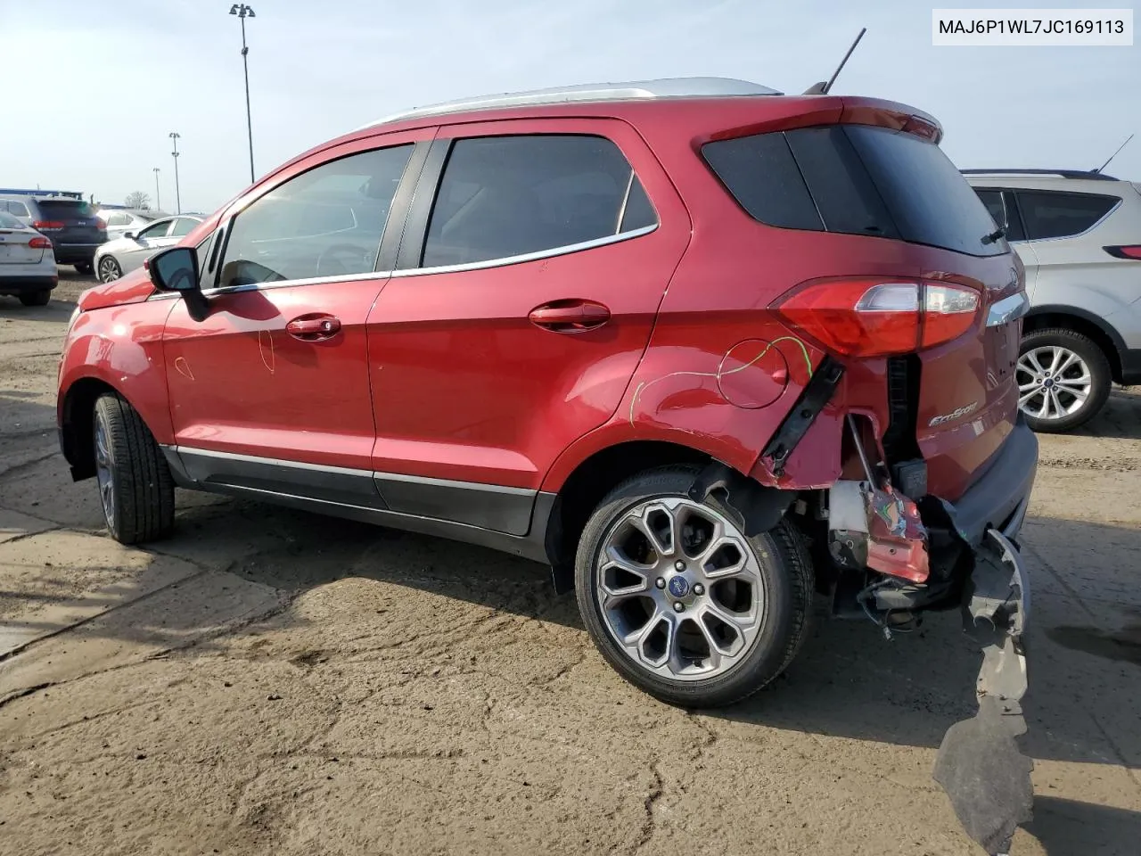 2018 Ford Ecosport Titanium VIN: MAJ6P1WL7JC169113 Lot: 78575974