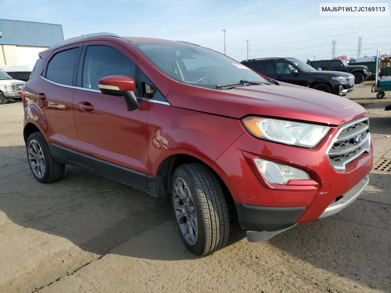 2018 Ford Ecosport Titanium VIN: MAJ6P1WL7JC169113 Lot: 78575974