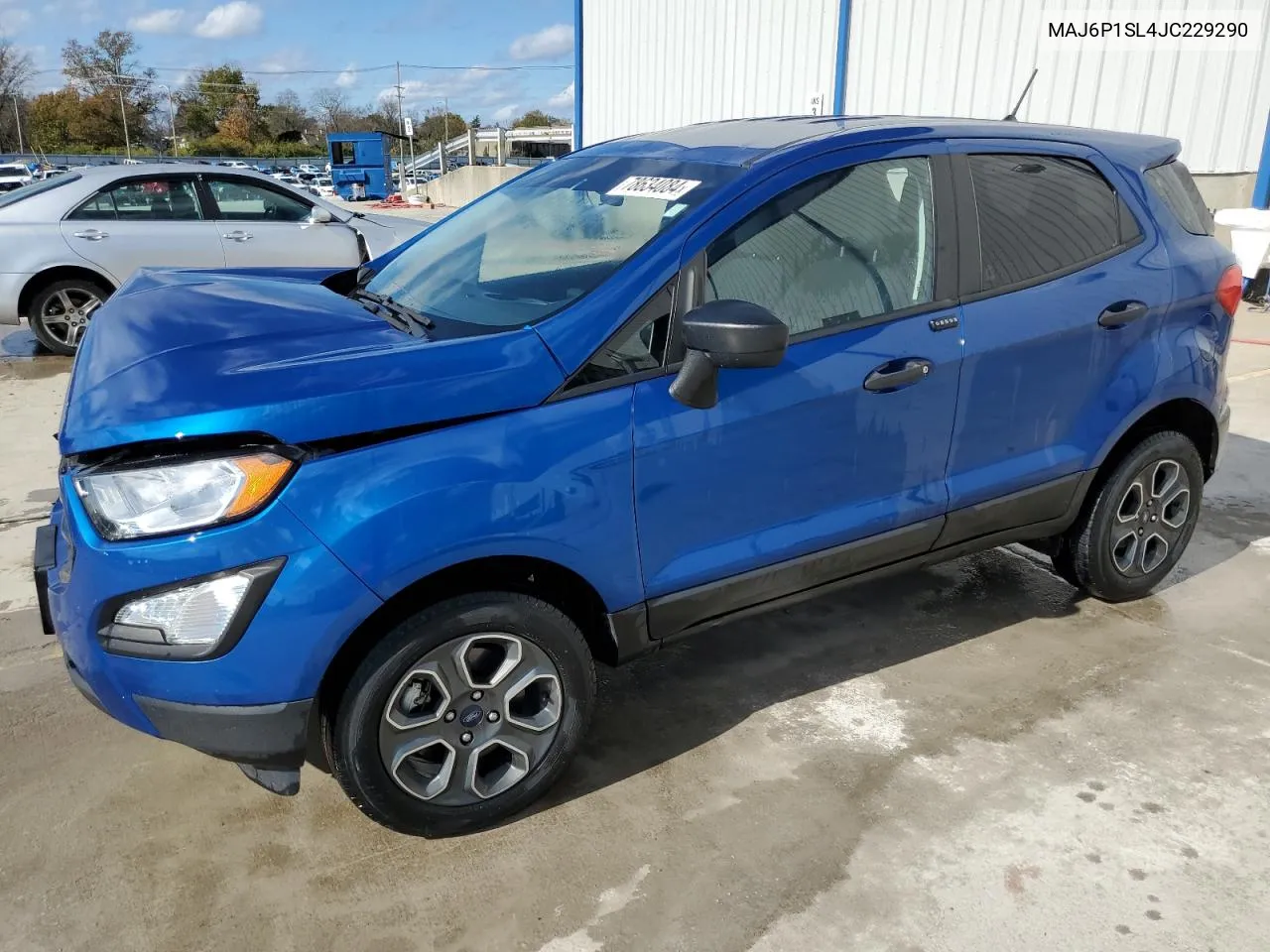 2018 Ford Ecosport S VIN: MAJ6P1SL4JC229290 Lot: 78634084