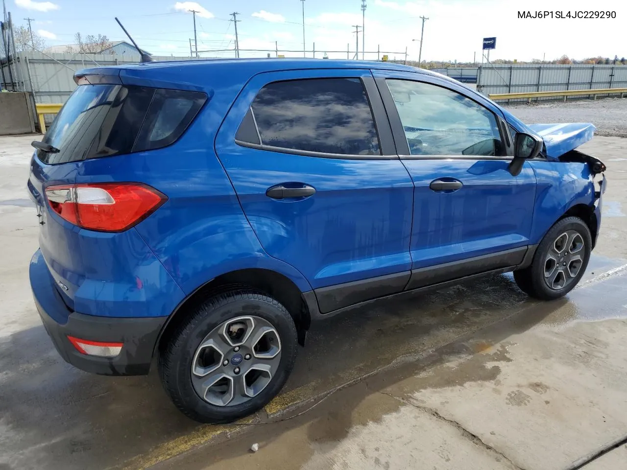 2018 Ford Ecosport S VIN: MAJ6P1SL4JC229290 Lot: 78634084