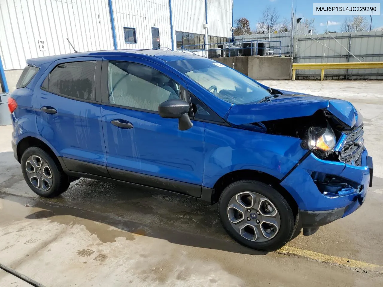 2018 Ford Ecosport S VIN: MAJ6P1SL4JC229290 Lot: 78634084