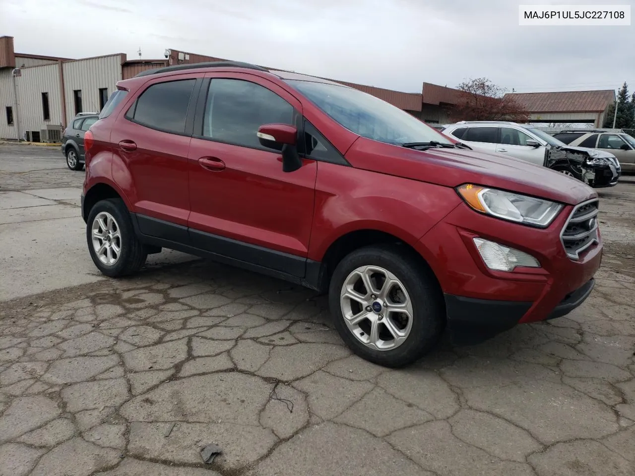 2018 Ford Ecosport Se VIN: MAJ6P1UL5JC227108 Lot: 78718144