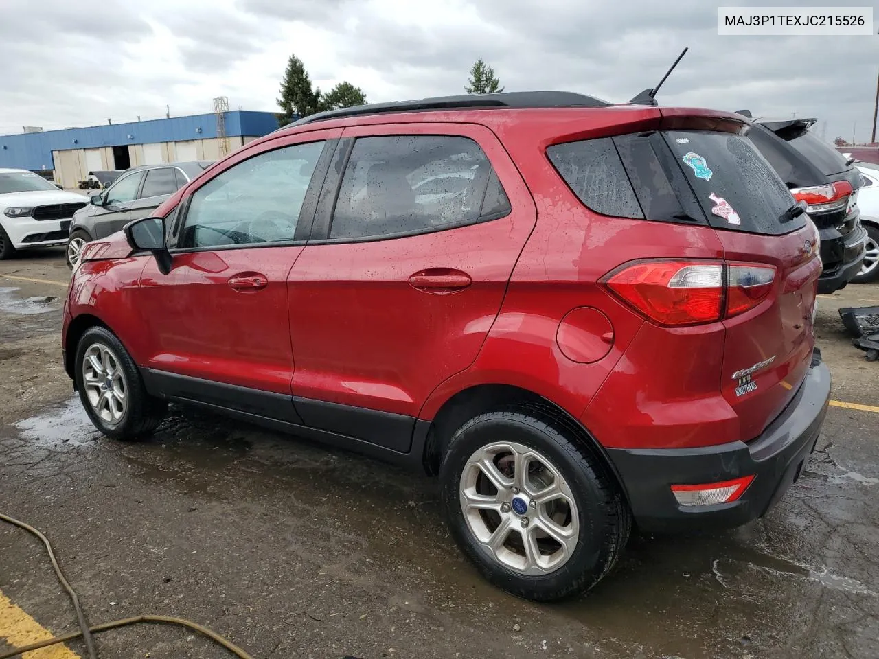 2018 Ford Ecosport Se VIN: MAJ3P1TEXJC215526 Lot: 78743974