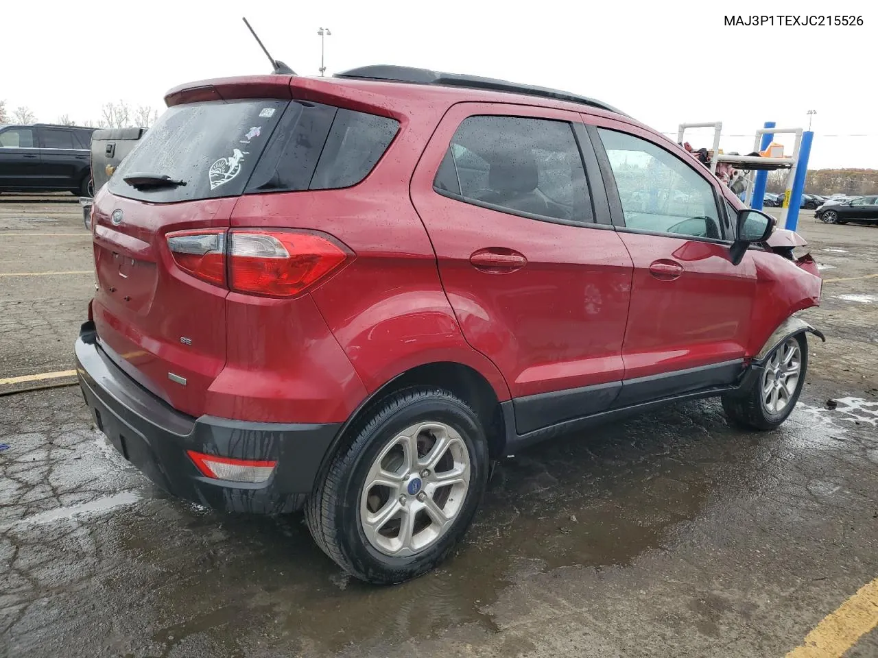 2018 Ford Ecosport Se VIN: MAJ3P1TEXJC215526 Lot: 78743974