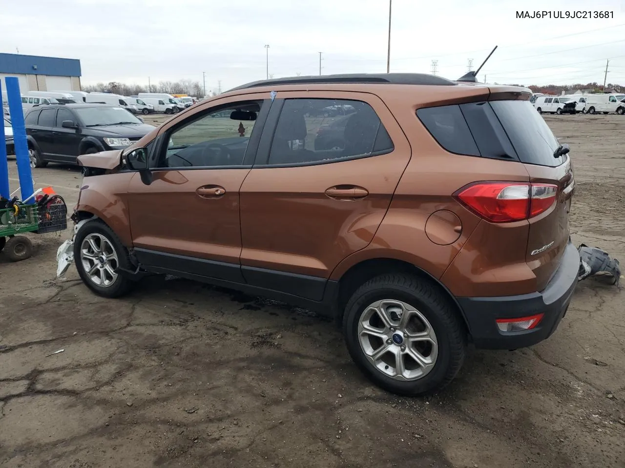 2018 Ford Ecosport Se VIN: MAJ6P1UL9JC213681 Lot: 79185724