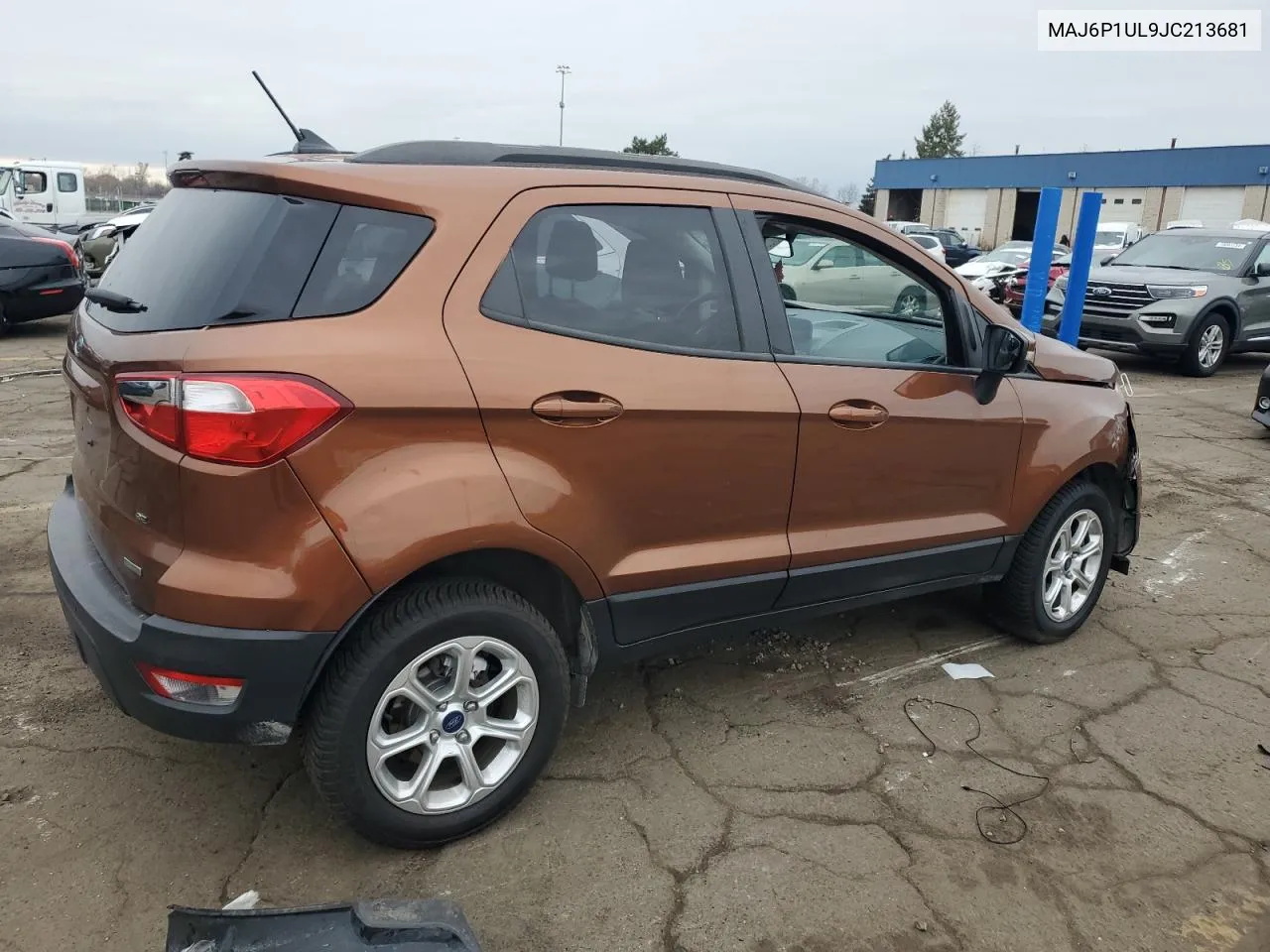 2018 Ford Ecosport Se VIN: MAJ6P1UL9JC213681 Lot: 79185724