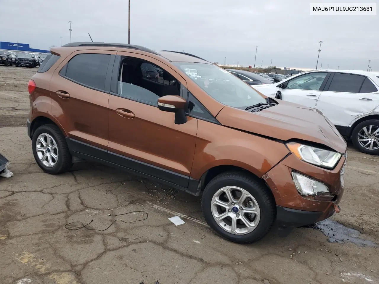 2018 Ford Ecosport Se VIN: MAJ6P1UL9JC213681 Lot: 79185724