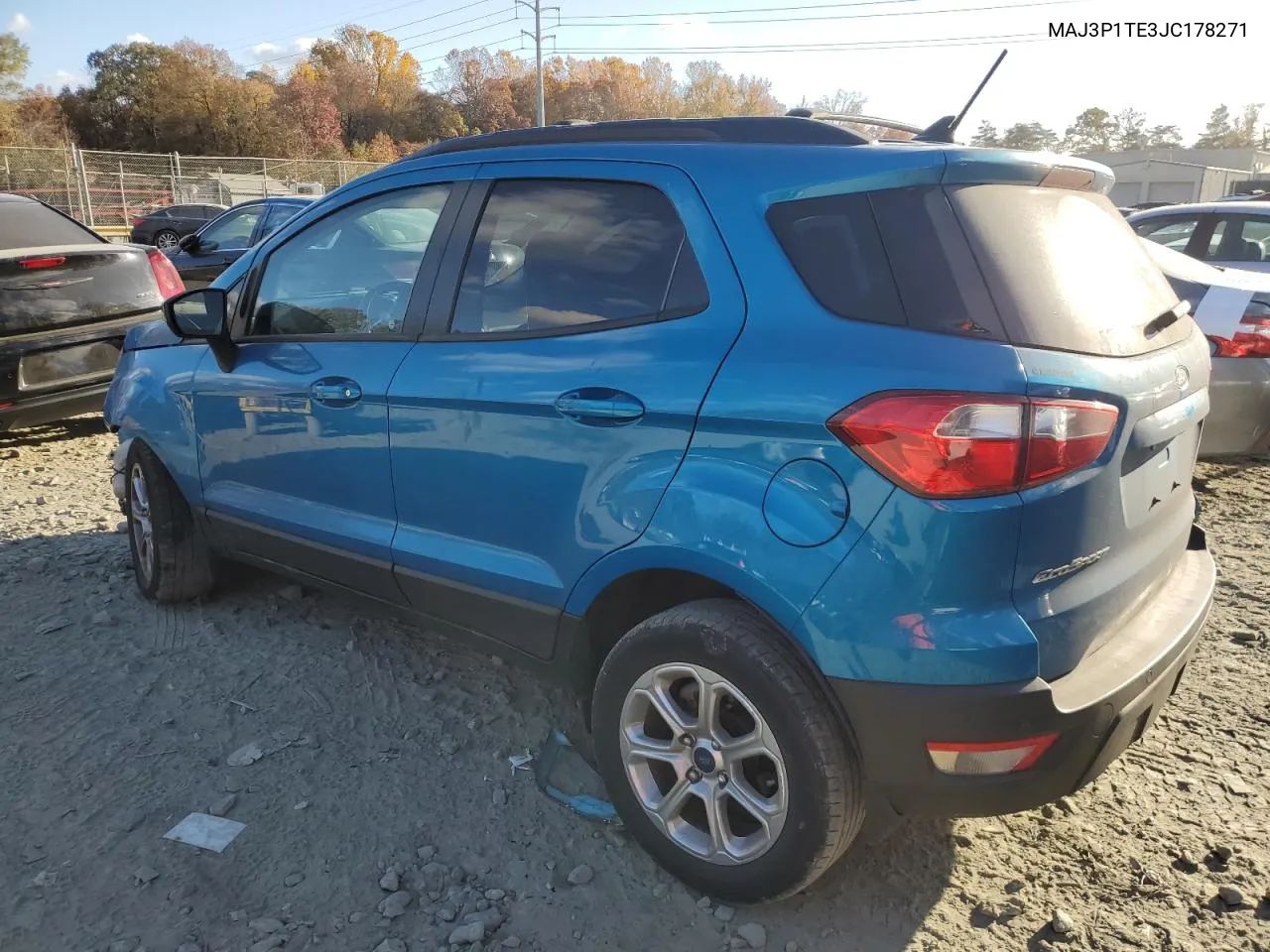 2018 Ford Ecosport Se VIN: MAJ3P1TE3JC178271 Lot: 79337964