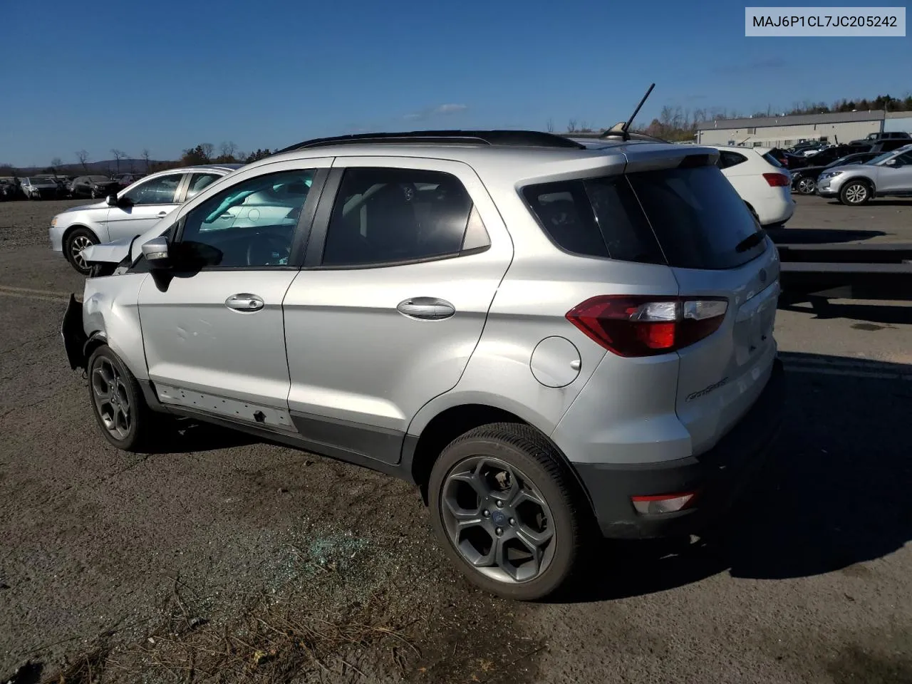 2018 Ford Ecosport Ses VIN: MAJ6P1CL7JC205242 Lot: 79501044