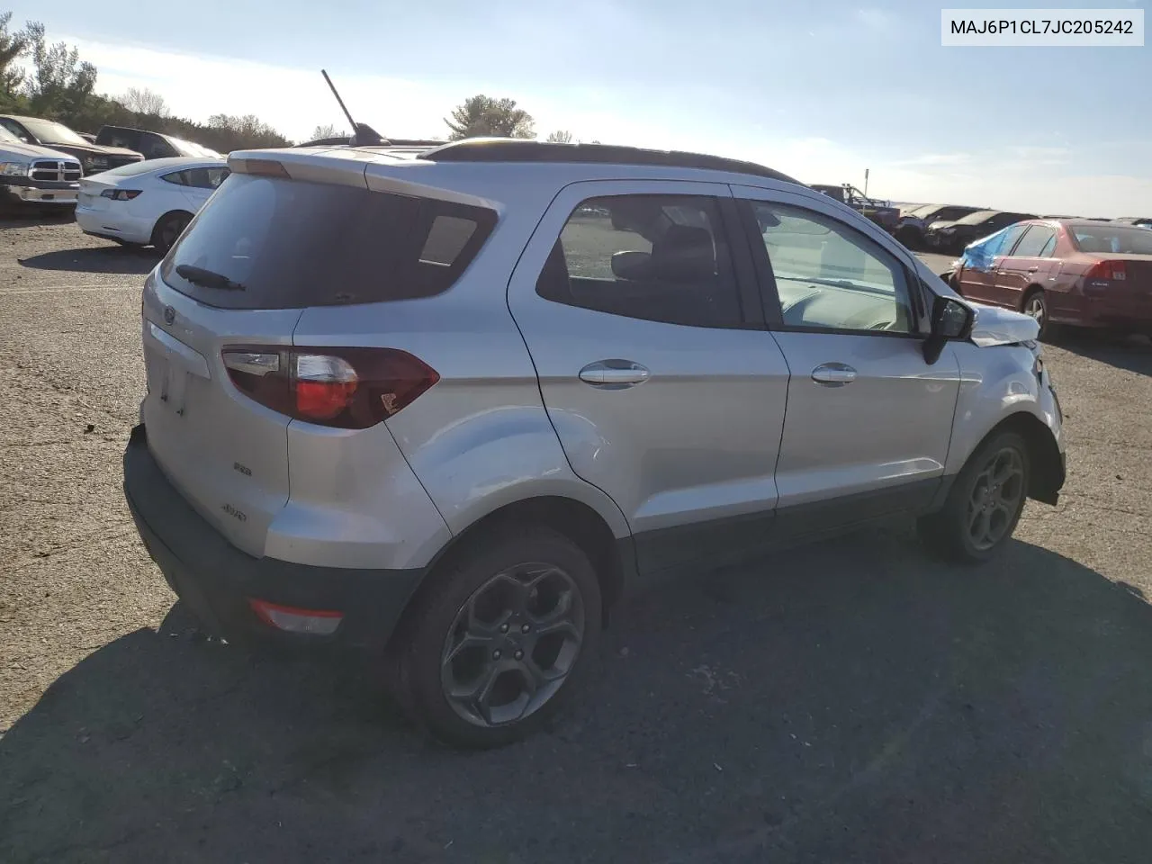 2018 Ford Ecosport Ses VIN: MAJ6P1CL7JC205242 Lot: 79501044