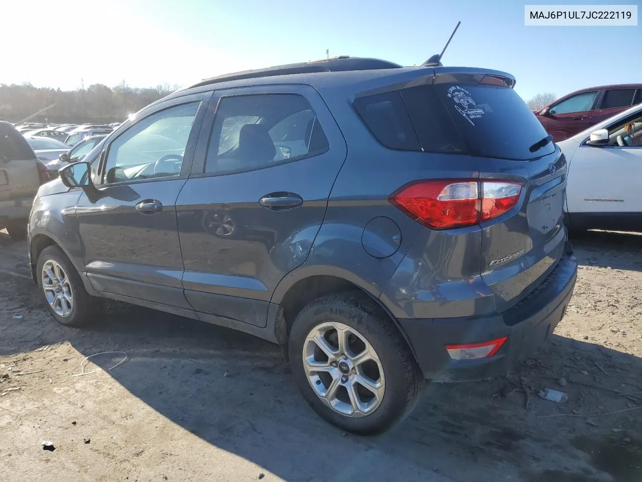 2018 Ford Ecosport Se VIN: MAJ6P1UL7JC222119 Lot: 79680164