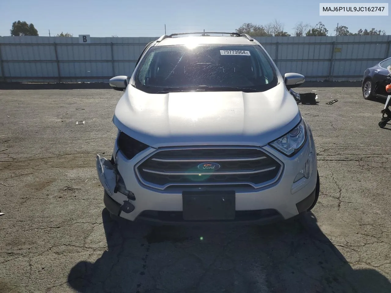 2018 Ford Ecosport Se VIN: MAJ6P1UL9JC162747 Lot: 79773964