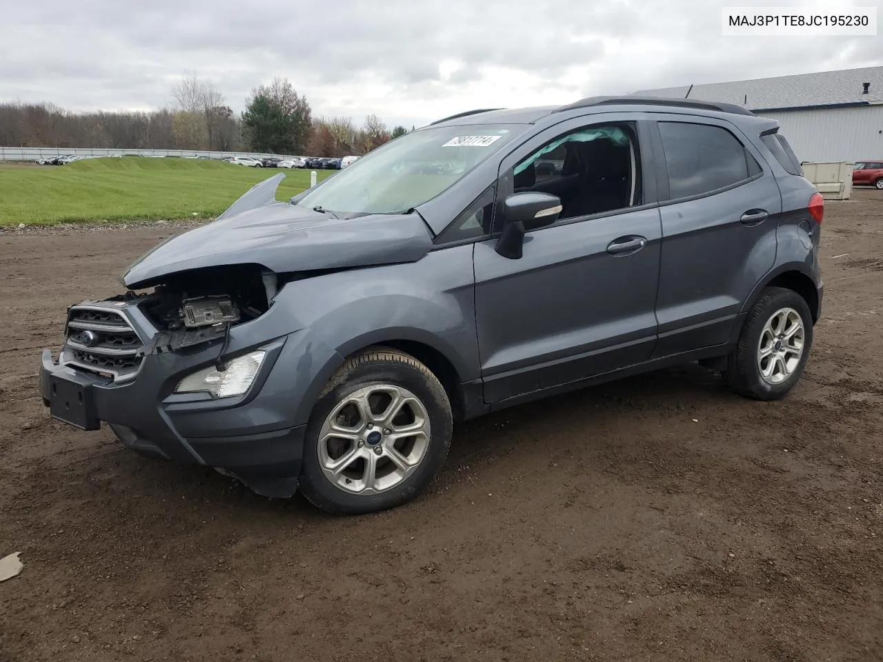 2018 Ford Ecosport Se VIN: MAJ3P1TE8JC195230 Lot: 79817714