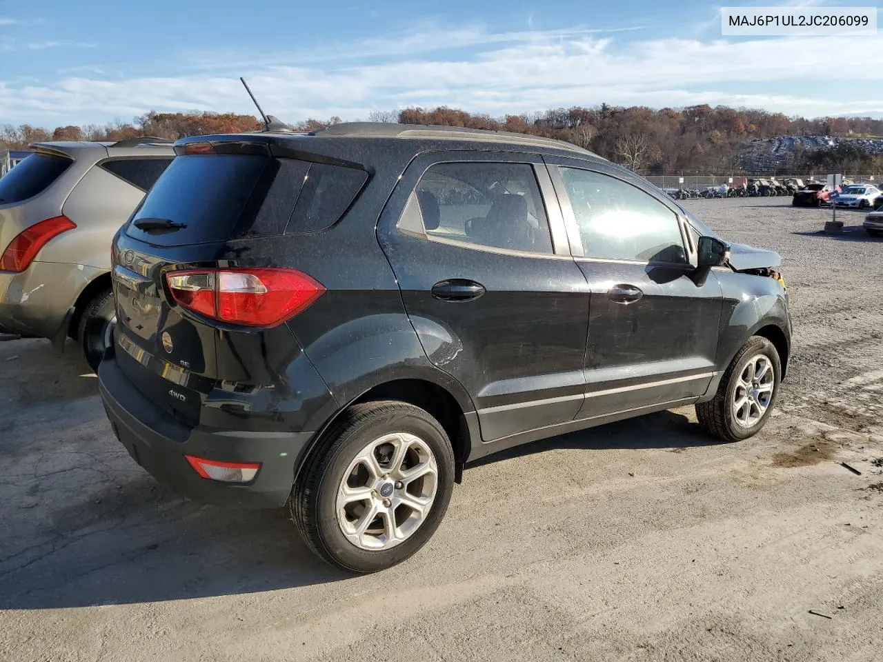 2018 Ford Ecosport Se VIN: MAJ6P1UL2JC206099 Lot: 79922224