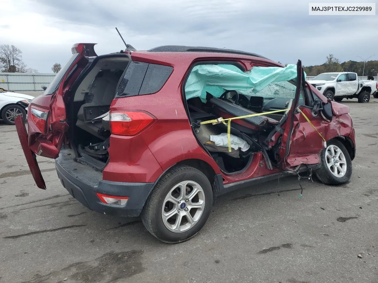 2018 Ford Ecosport Se VIN: MAJ3P1TEXJC229989 Lot: 80657794