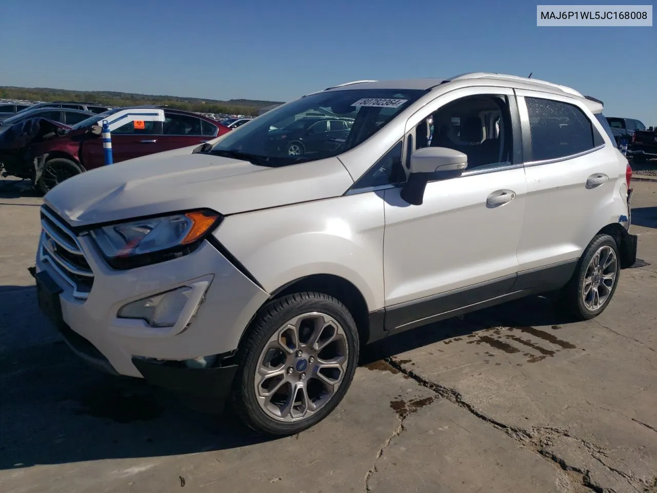 2018 Ford Ecosport Titanium VIN: MAJ6P1WL5JC168008 Lot: 80782364