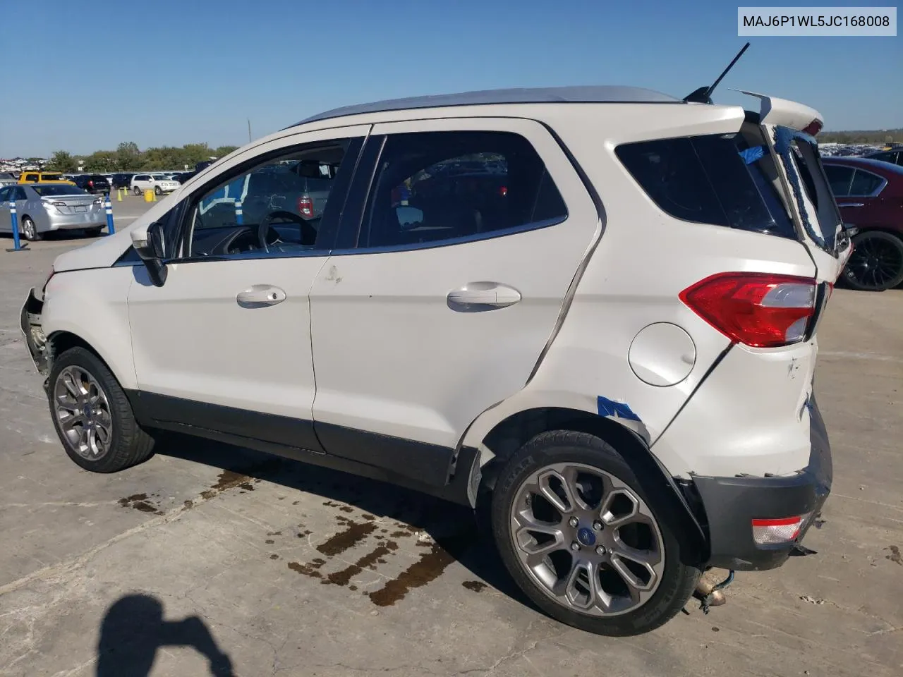 2018 Ford Ecosport Titanium VIN: MAJ6P1WL5JC168008 Lot: 80782364