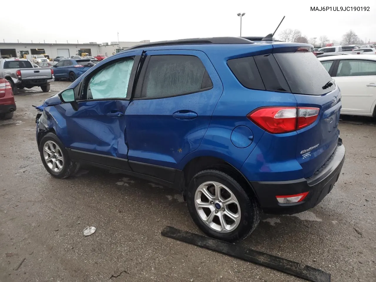 2018 Ford Ecosport Se VIN: MAJ6P1UL9JC190192 Lot: 81529384