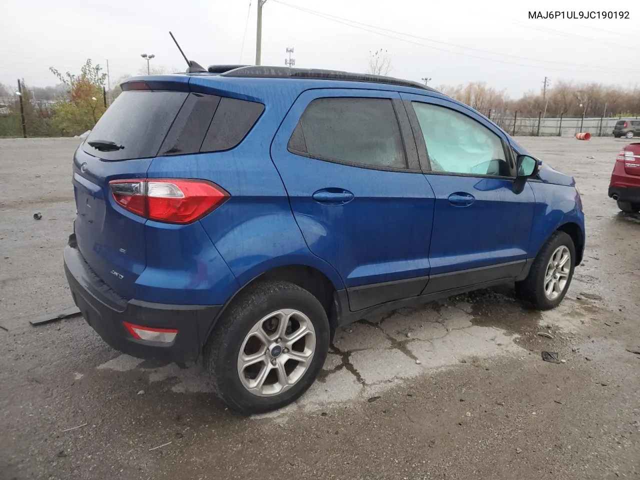 2018 Ford Ecosport Se VIN: MAJ6P1UL9JC190192 Lot: 81529384