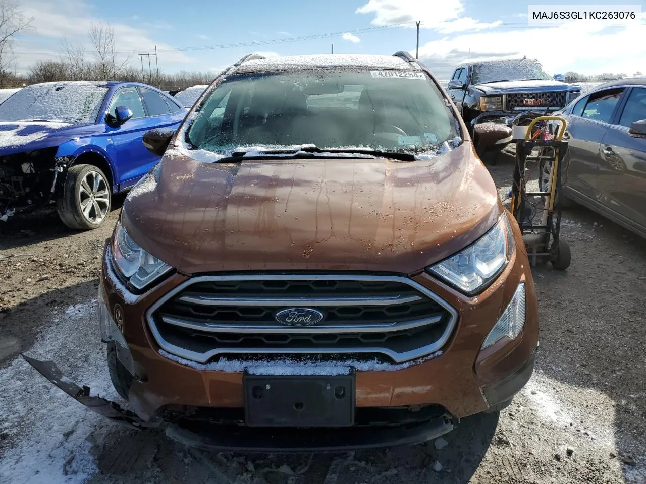 MAJ6S3GL1KC263076 2019 Ford Ecosport Se