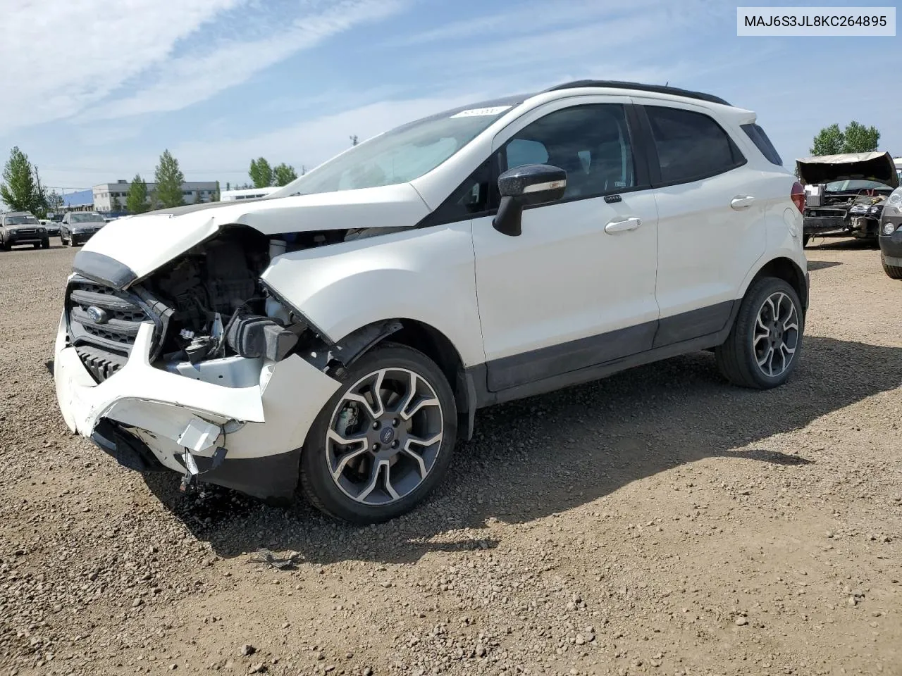 2019 Ford Ecosport Ses VIN: MAJ6S3JL8KC264895 Lot: 54913653