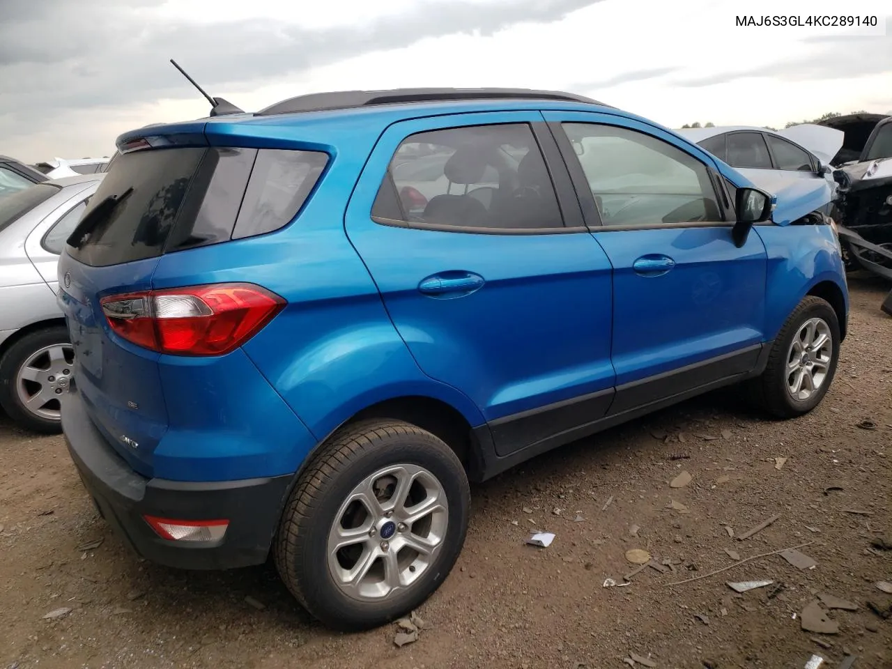 MAJ6S3GL4KC289140 2019 Ford Ecosport Se