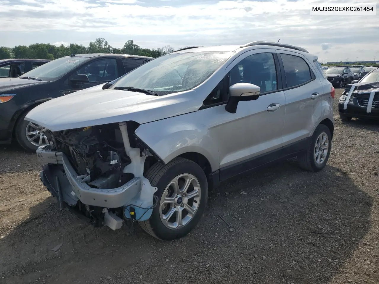 2019 Ford Ecosport Se VIN: MAJ3S2GEXKC261454 Lot: 56912054