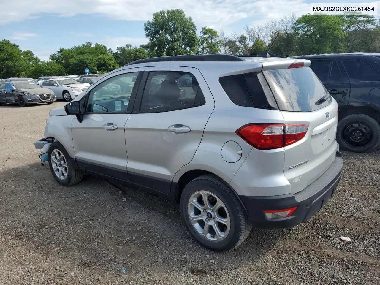 2019 Ford Ecosport Se VIN: MAJ3S2GEXKC261454 Lot: 56912054