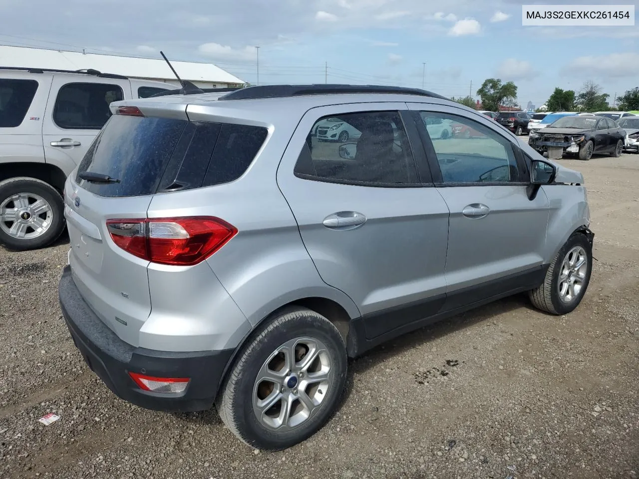 2019 Ford Ecosport Se VIN: MAJ3S2GEXKC261454 Lot: 56912054