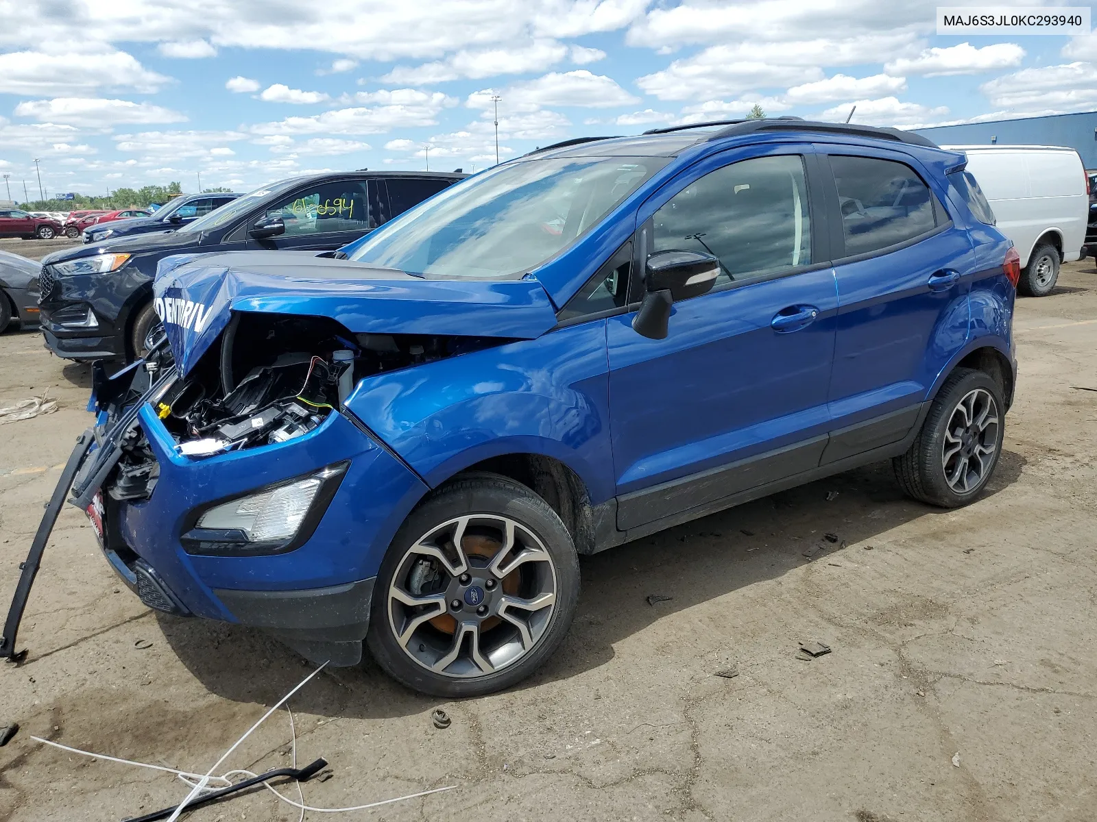 MAJ6S3JL0KC293940 2019 Ford Ecosport Ses