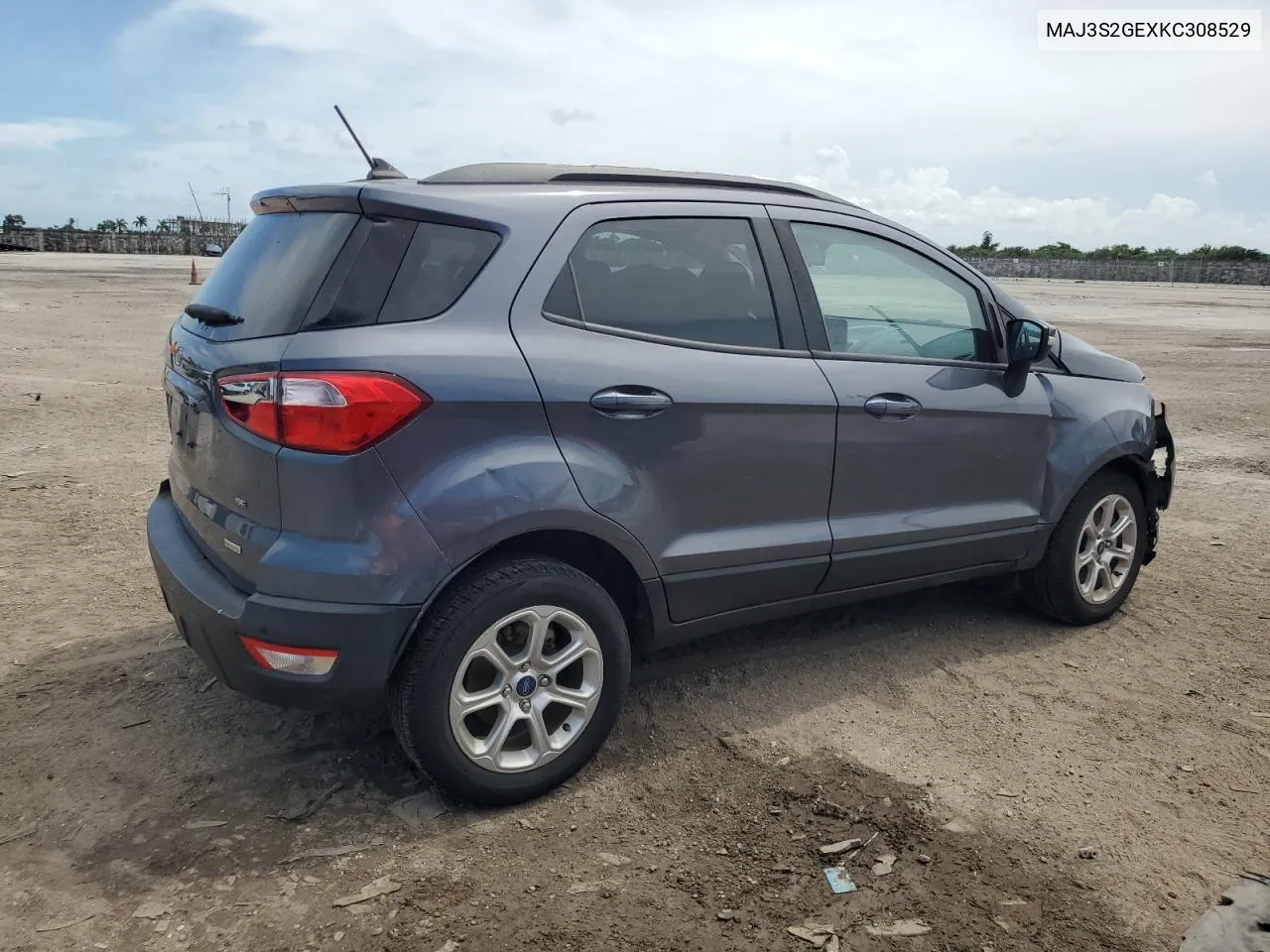 2019 Ford Ecosport Se VIN: MAJ3S2GEXKC308529 Lot: 59637364