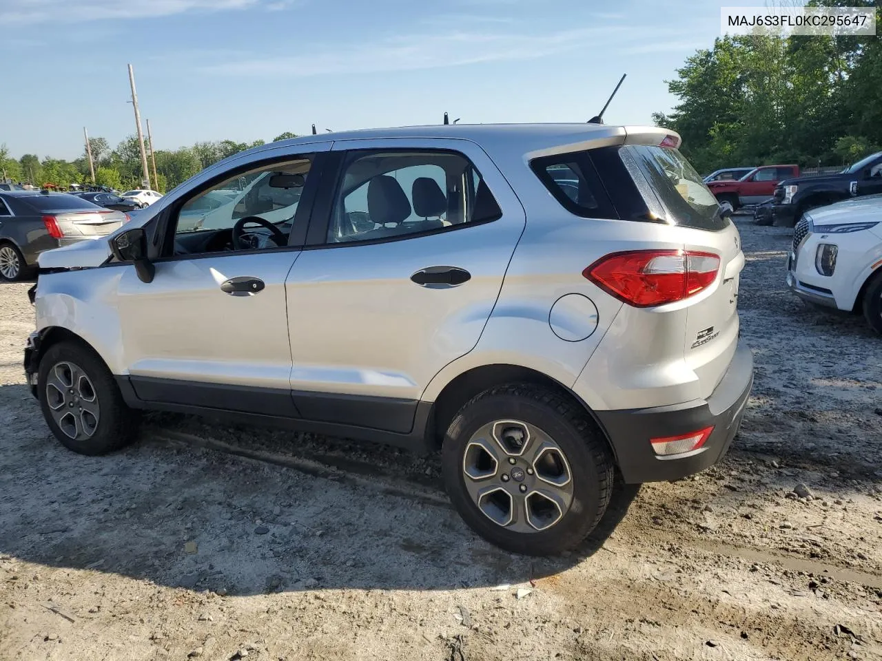 2019 Ford Ecosport S VIN: MAJ6S3FL0KC295647 Lot: 60753424