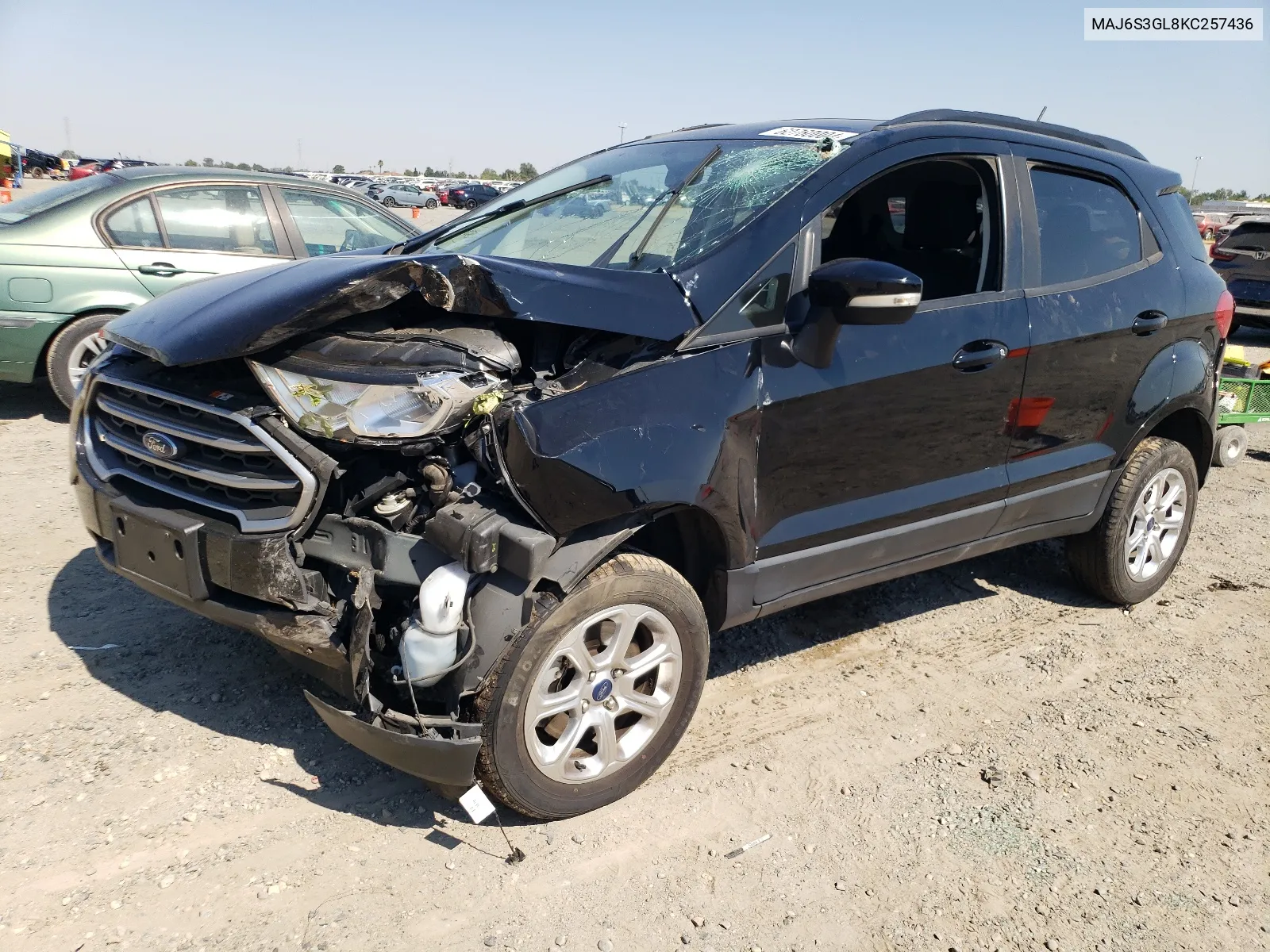 MAJ6S3GL8KC257436 2019 Ford Ecosport Se