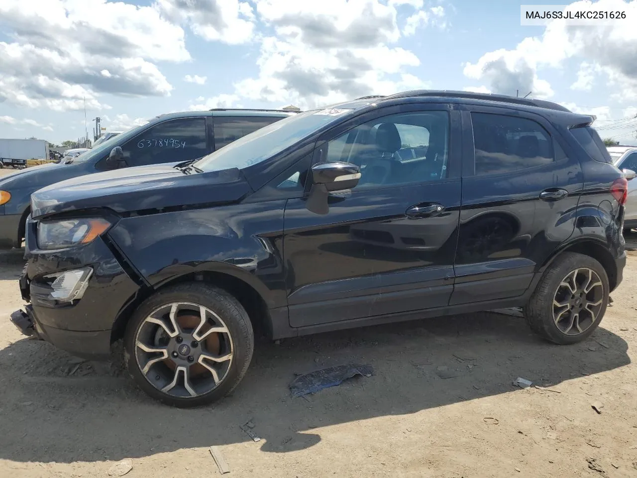 2019 Ford Ecosport Ses VIN: MAJ6S3JL4KC251626 Lot: 63764564