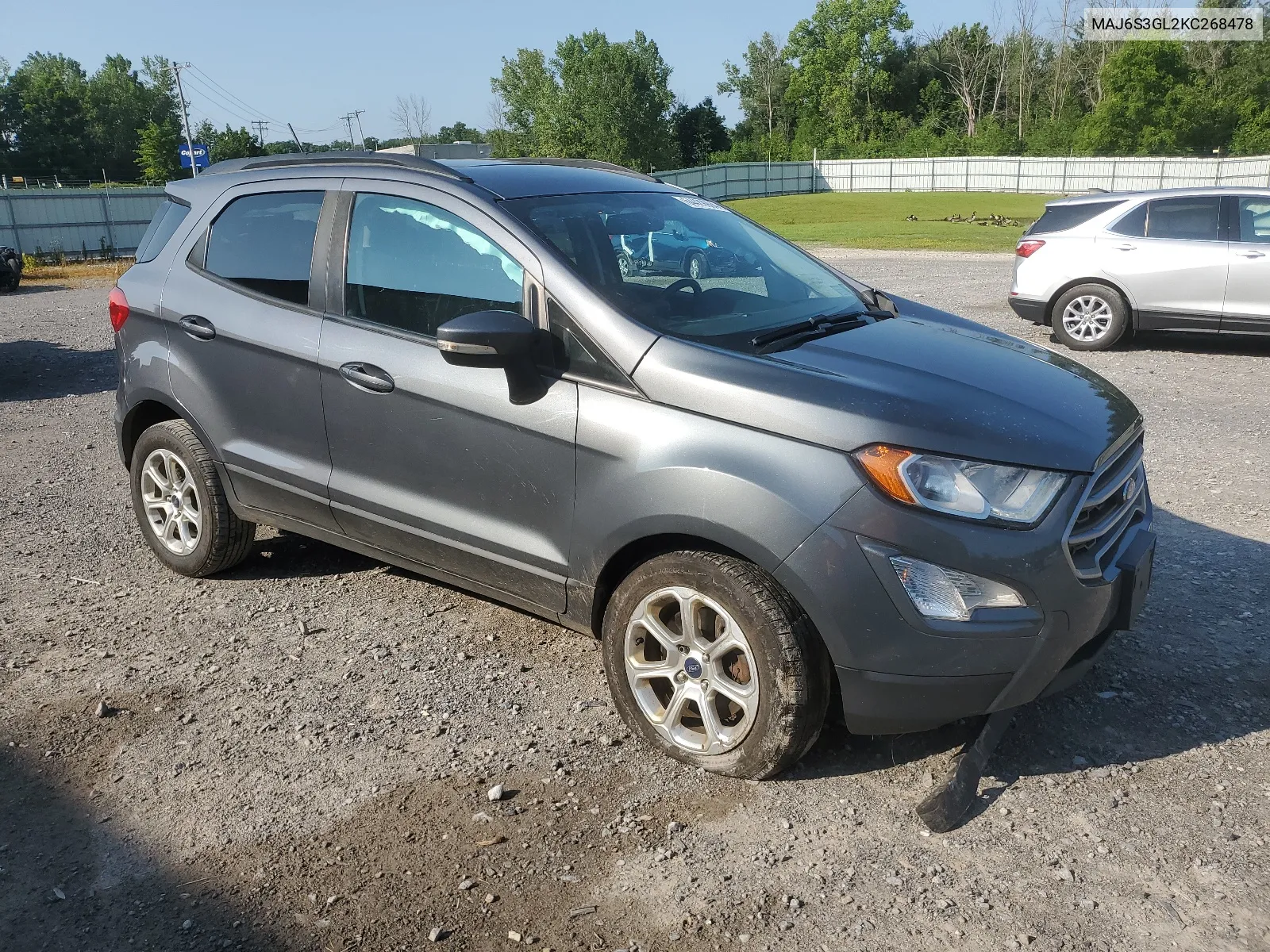 MAJ6S3GL2KC268478 2019 Ford Ecosport Se