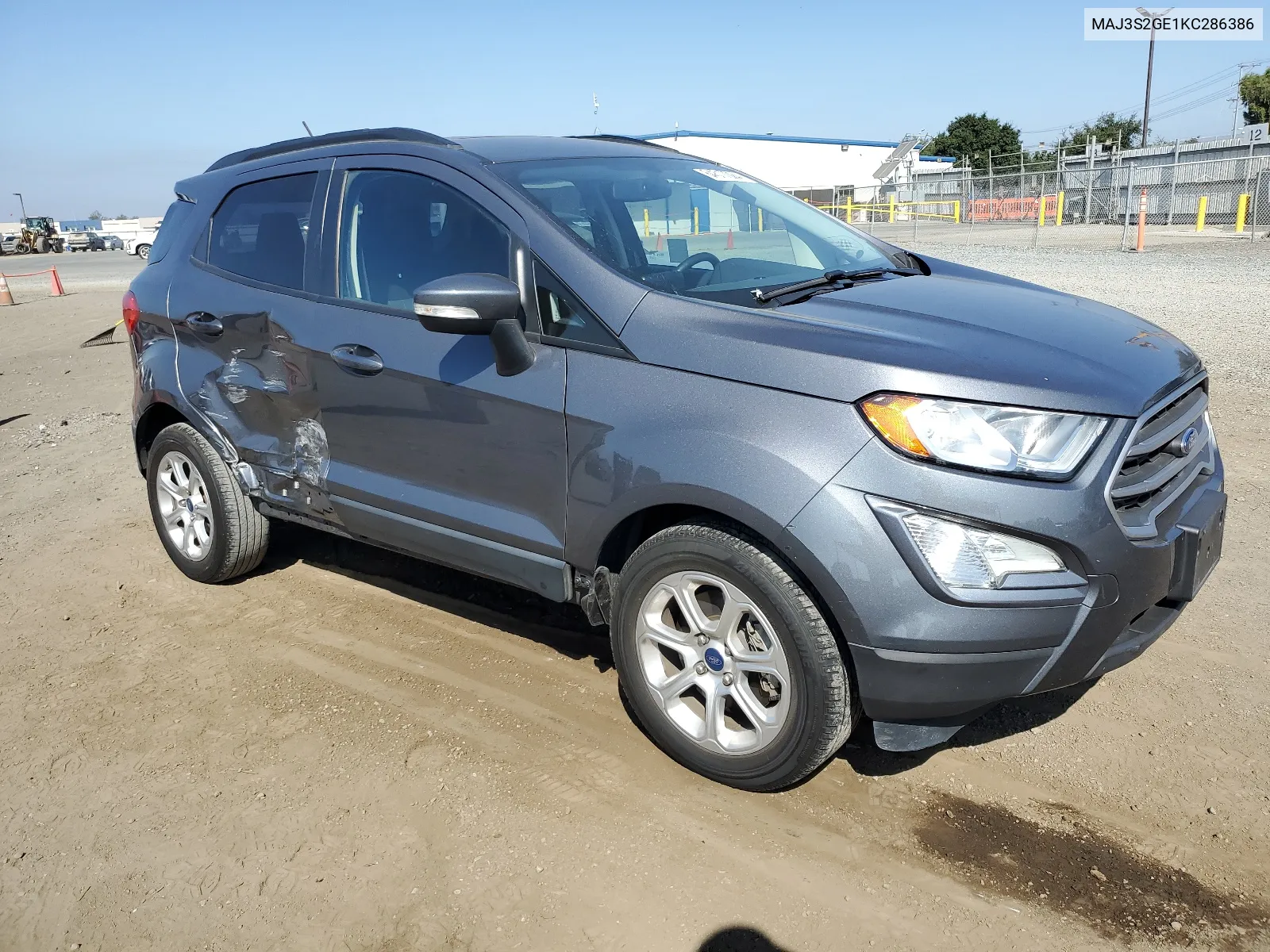 MAJ3S2GE1KC286386 2019 Ford Ecosport Se