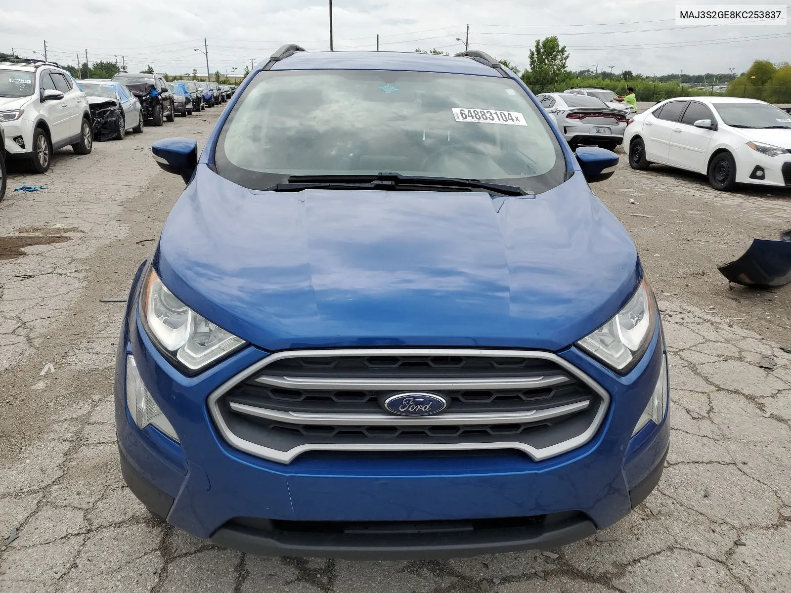 2019 Ford Ecosport Se VIN: MAJ3S2GE8KC253837 Lot: 64883104