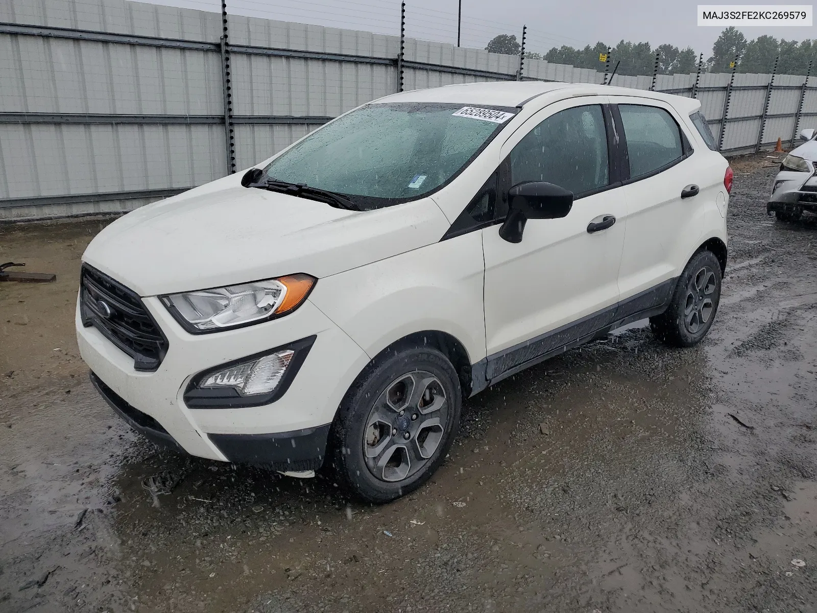 2019 Ford Ecosport S VIN: MAJ3S2FE2KC269579 Lot: 65289504