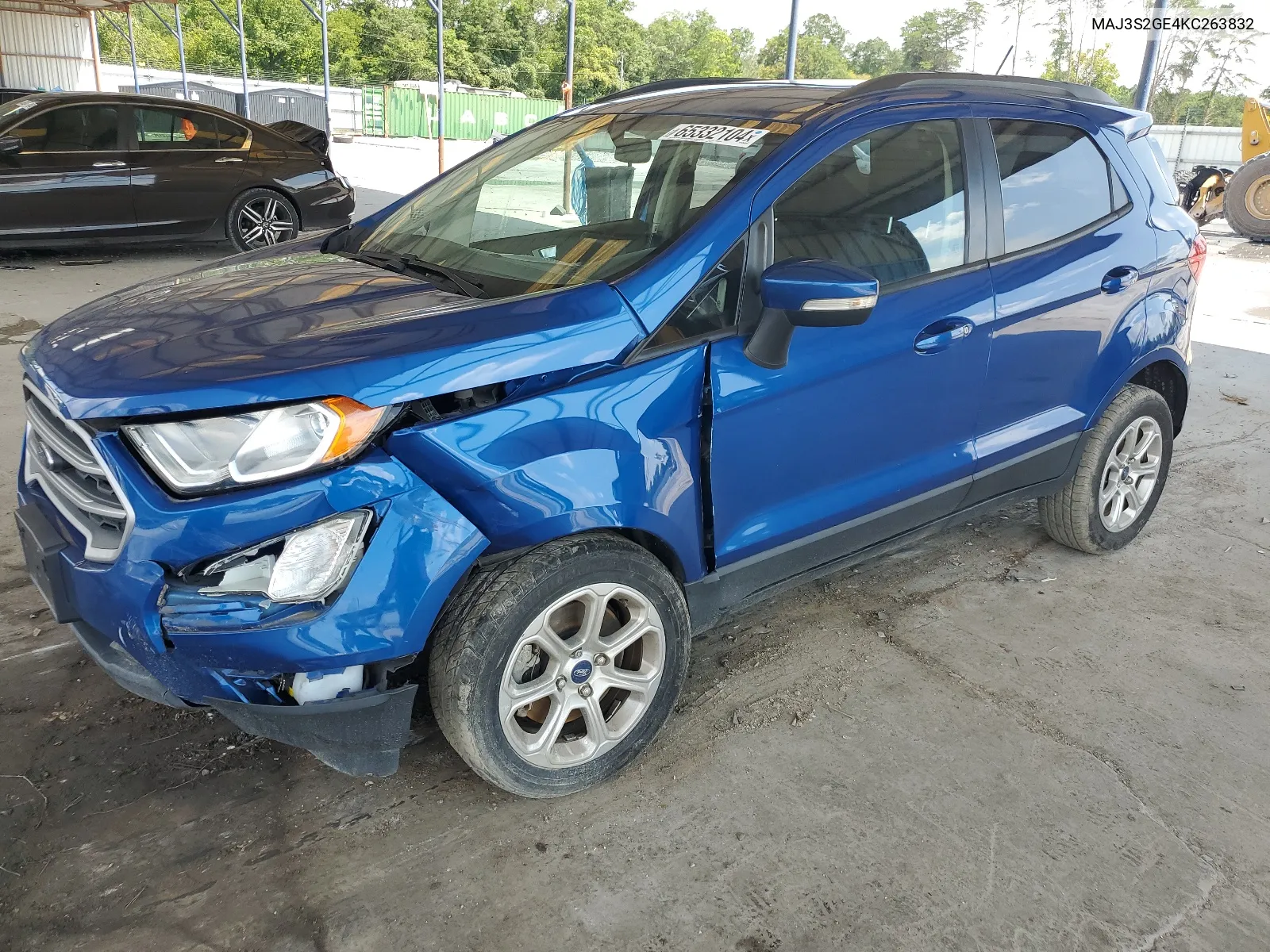 MAJ3S2GE4KC263832 2019 Ford Ecosport Se