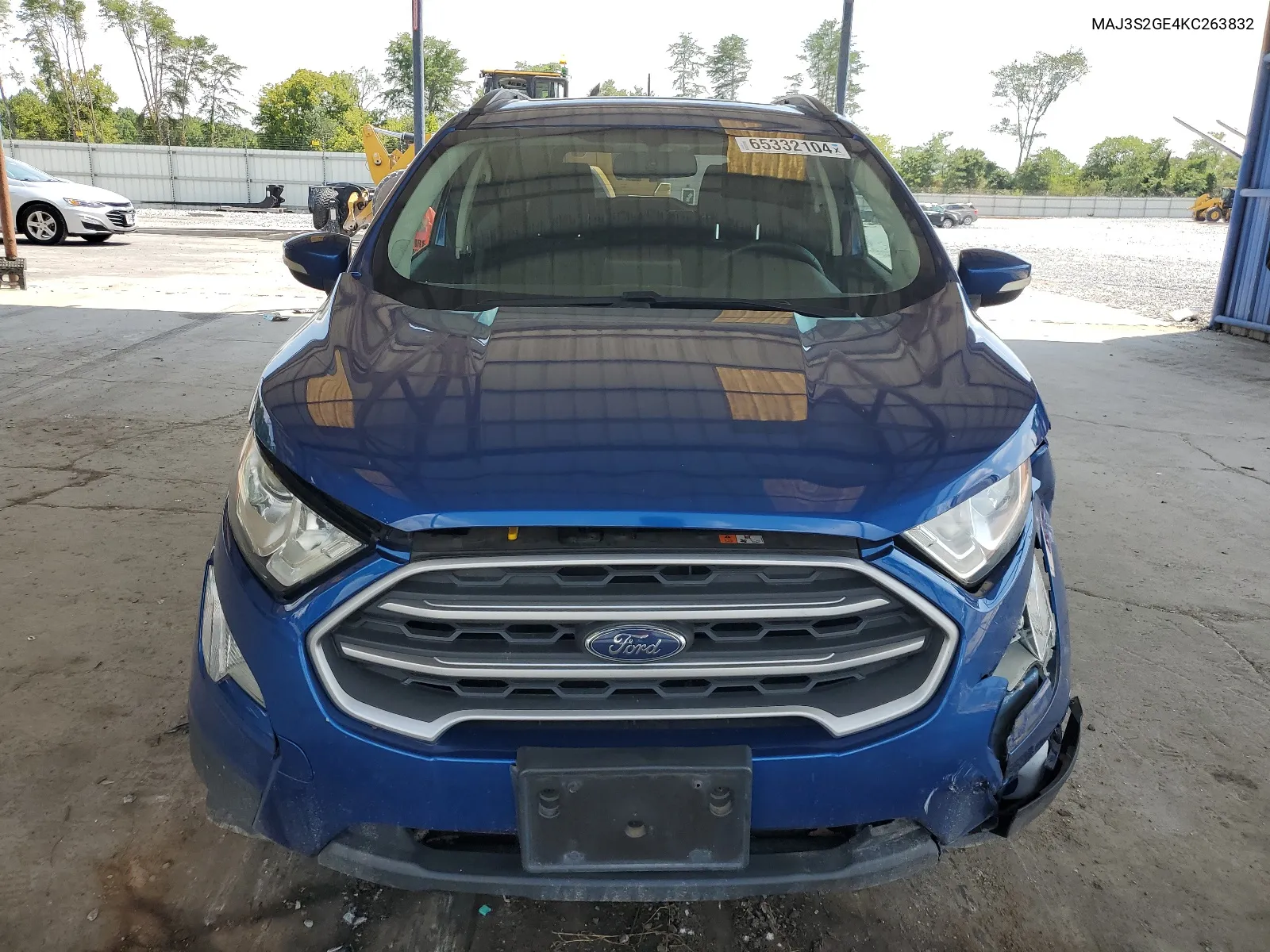 2019 Ford Ecosport Se VIN: MAJ3S2GE4KC263832 Lot: 65332104