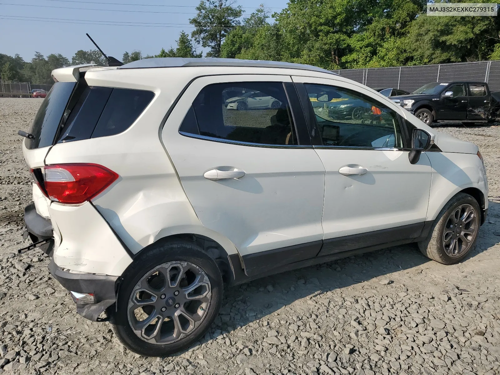 2019 Ford Ecosport Titanium VIN: MAJ3S2KEXKC279315 Lot: 65532144