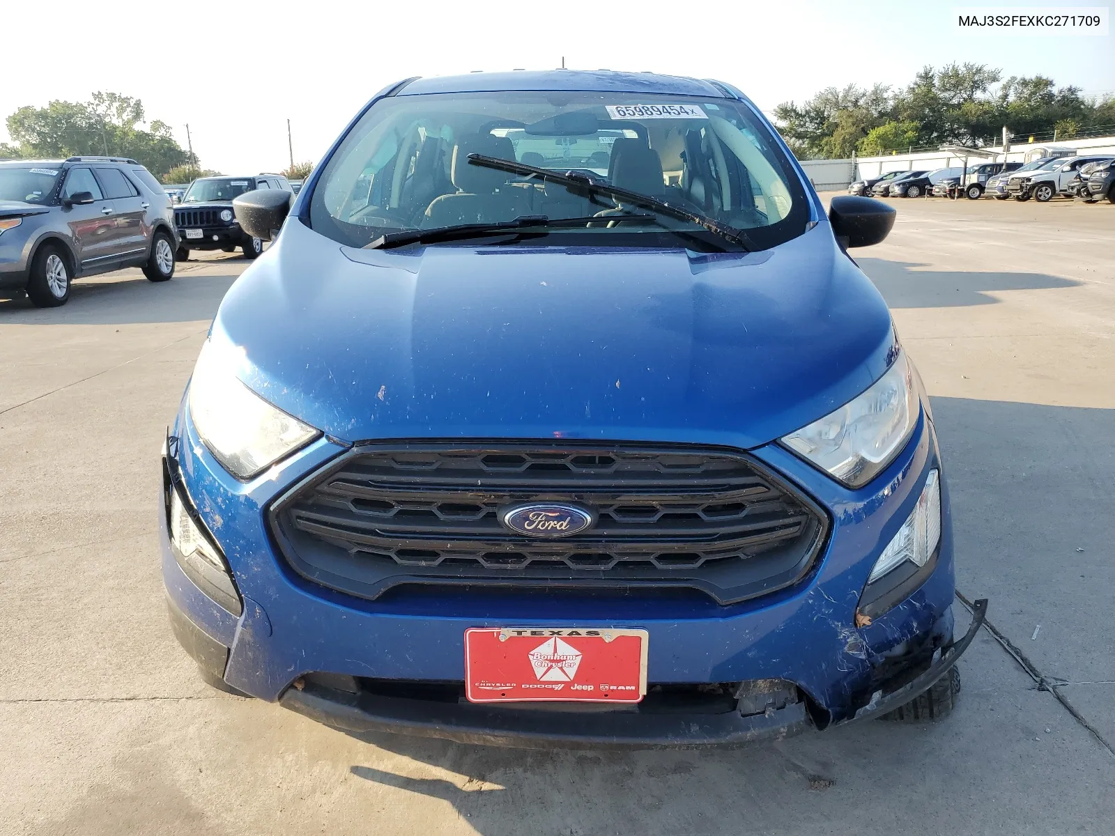 MAJ3S2FEXKC271709 2019 Ford Ecosport S