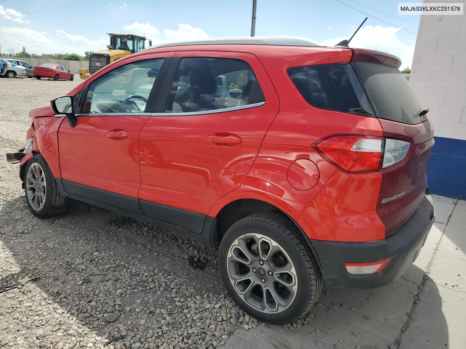 MAJ6S3KLXKC251578 2019 Ford Ecosport Titanium