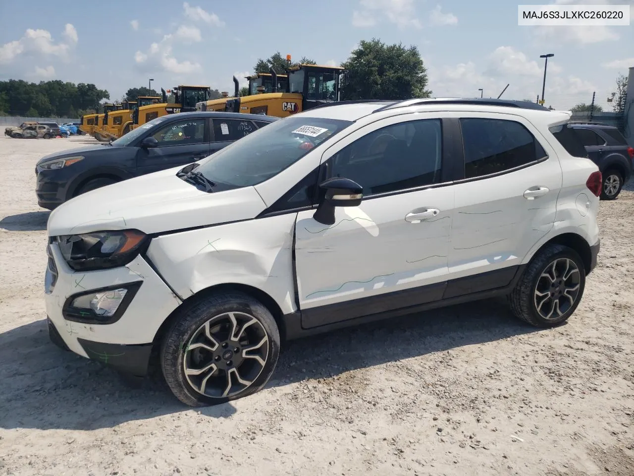 2019 Ford Ecosport Ses VIN: MAJ6S3JLXKC260220 Lot: 66653144