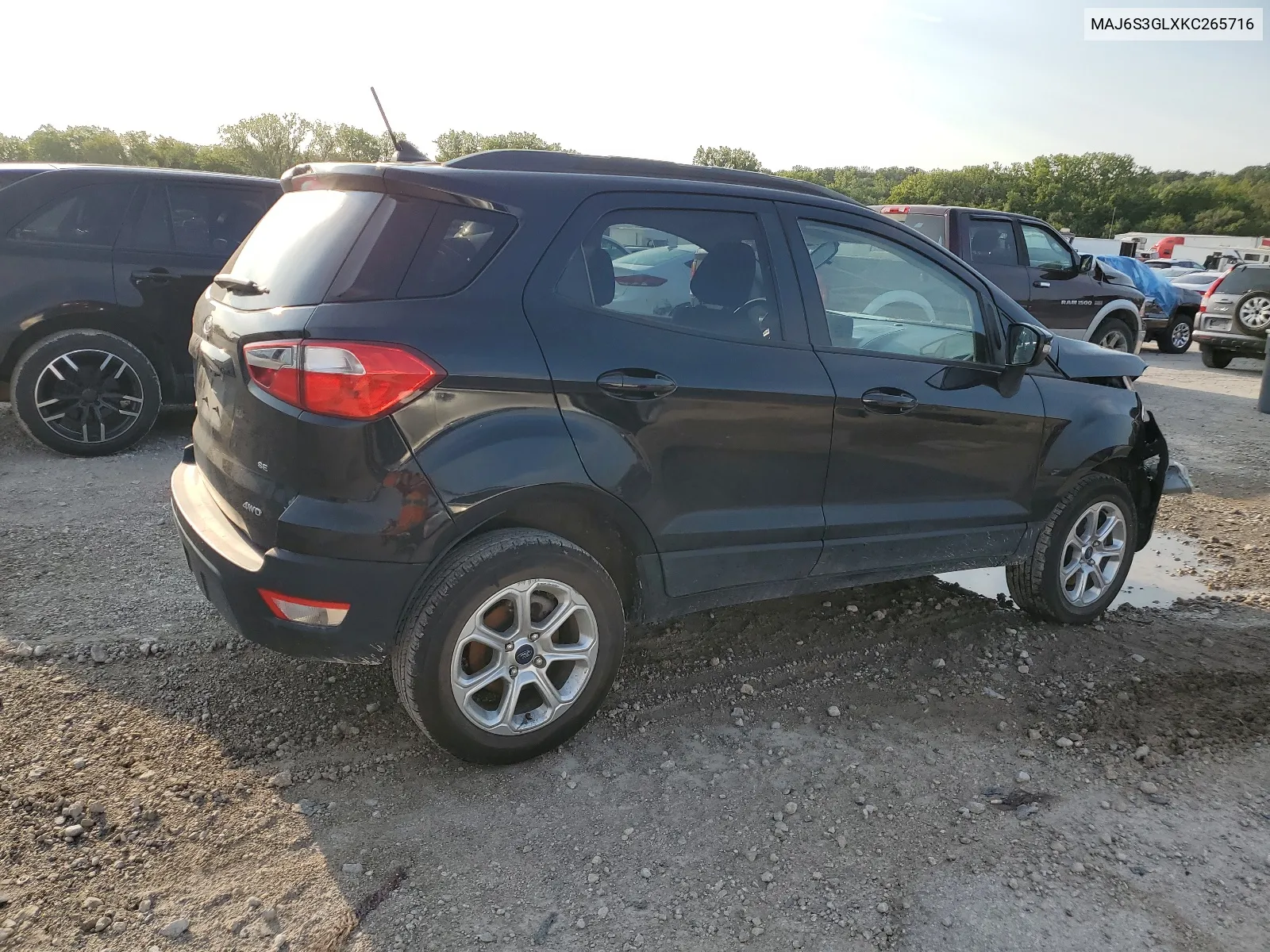 2019 Ford Ecosport Se VIN: MAJ6S3GLXKC265716 Lot: 66742994