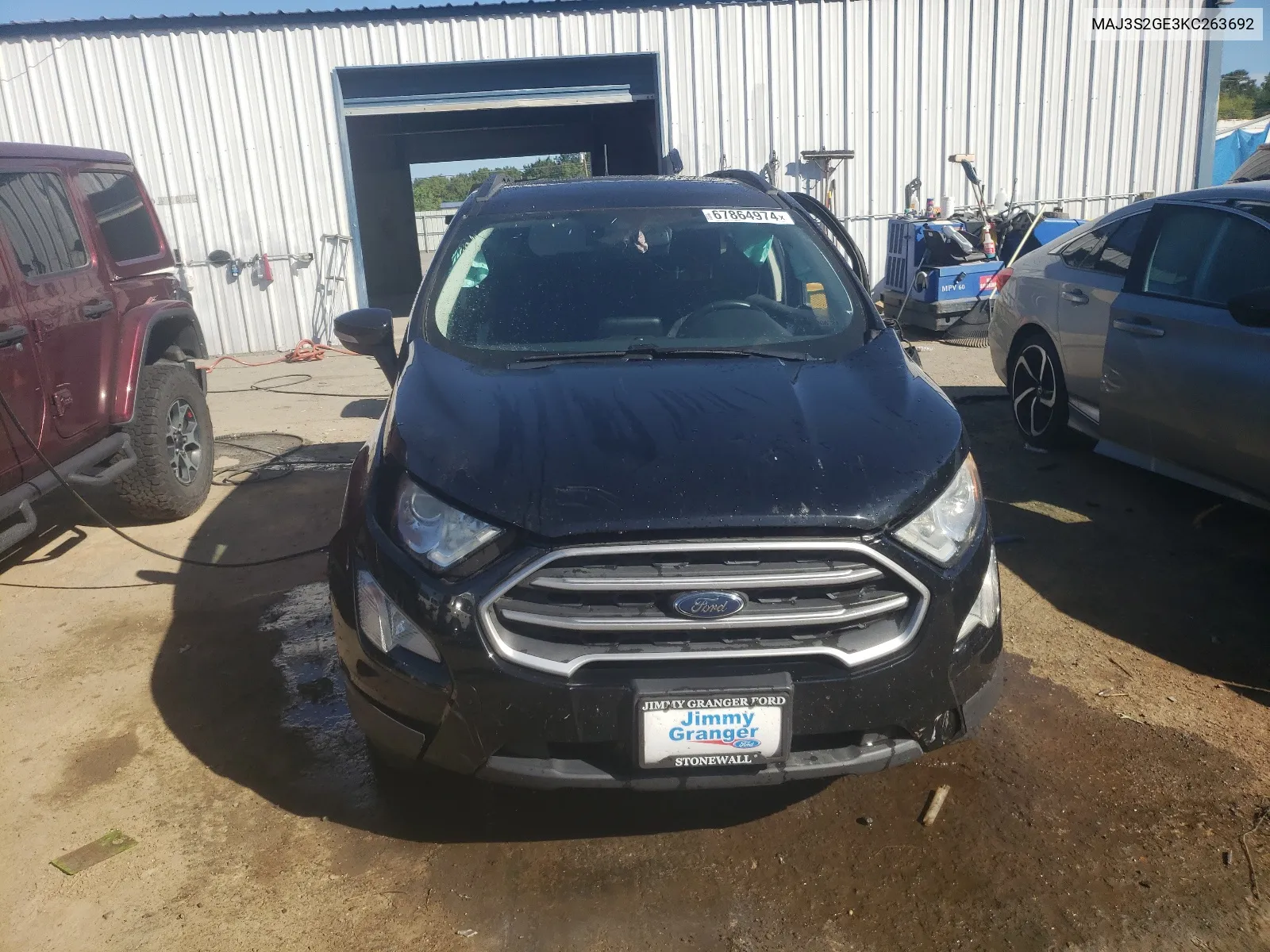 2019 Ford Ecosport Se VIN: MAJ3S2GE3KC263692 Lot: 67864974