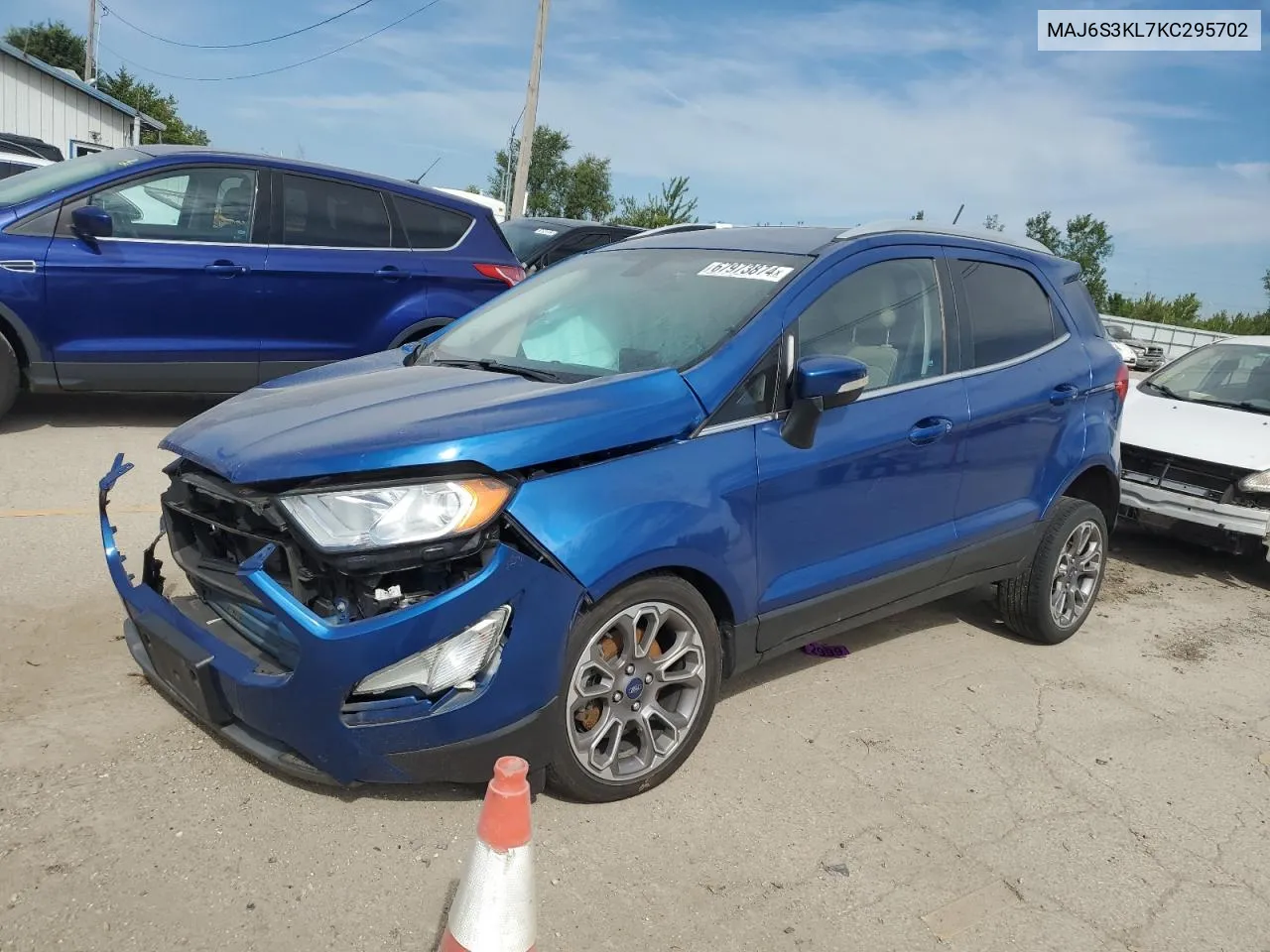 MAJ6S3KL7KC295702 2019 Ford Ecosport Titanium